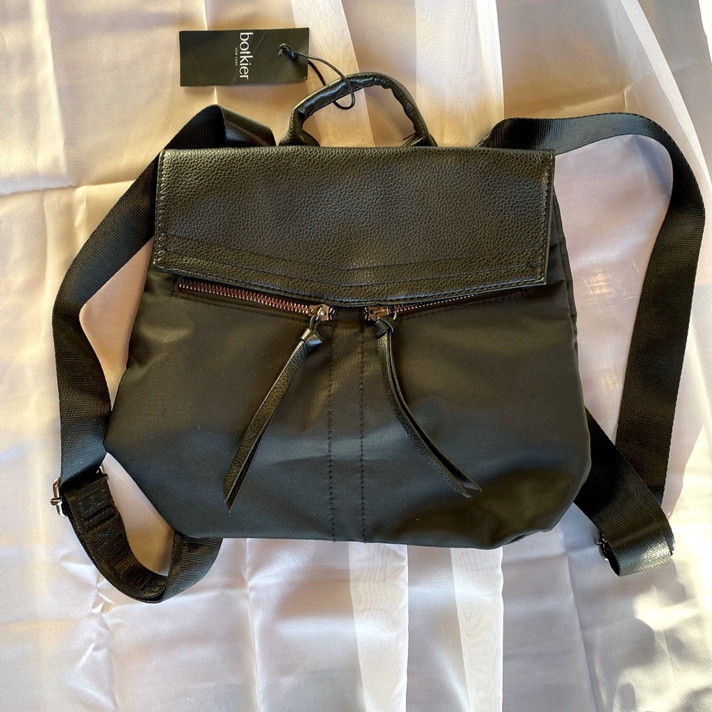 NWT Botkier NY - Black Backpack Purse Bag - Small Cute